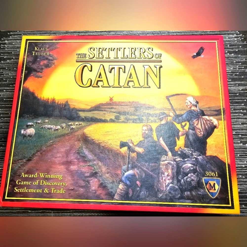 The Settlers of Catan Board Game Mayfair Games 3061 Edition Complete